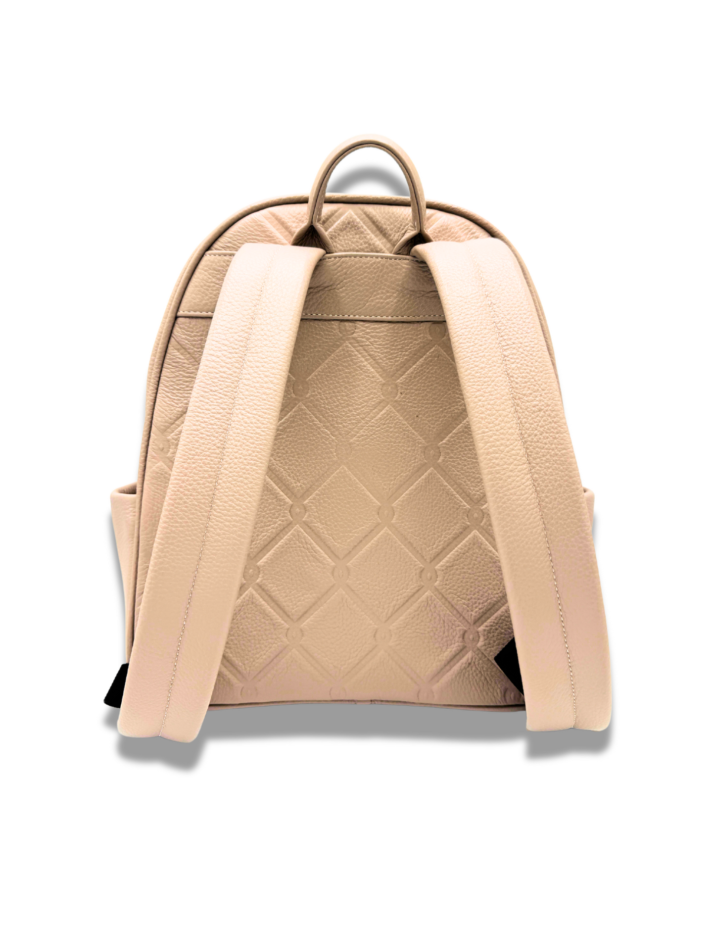 Gate Keeper Mini Backpack (Taupe & Off White)