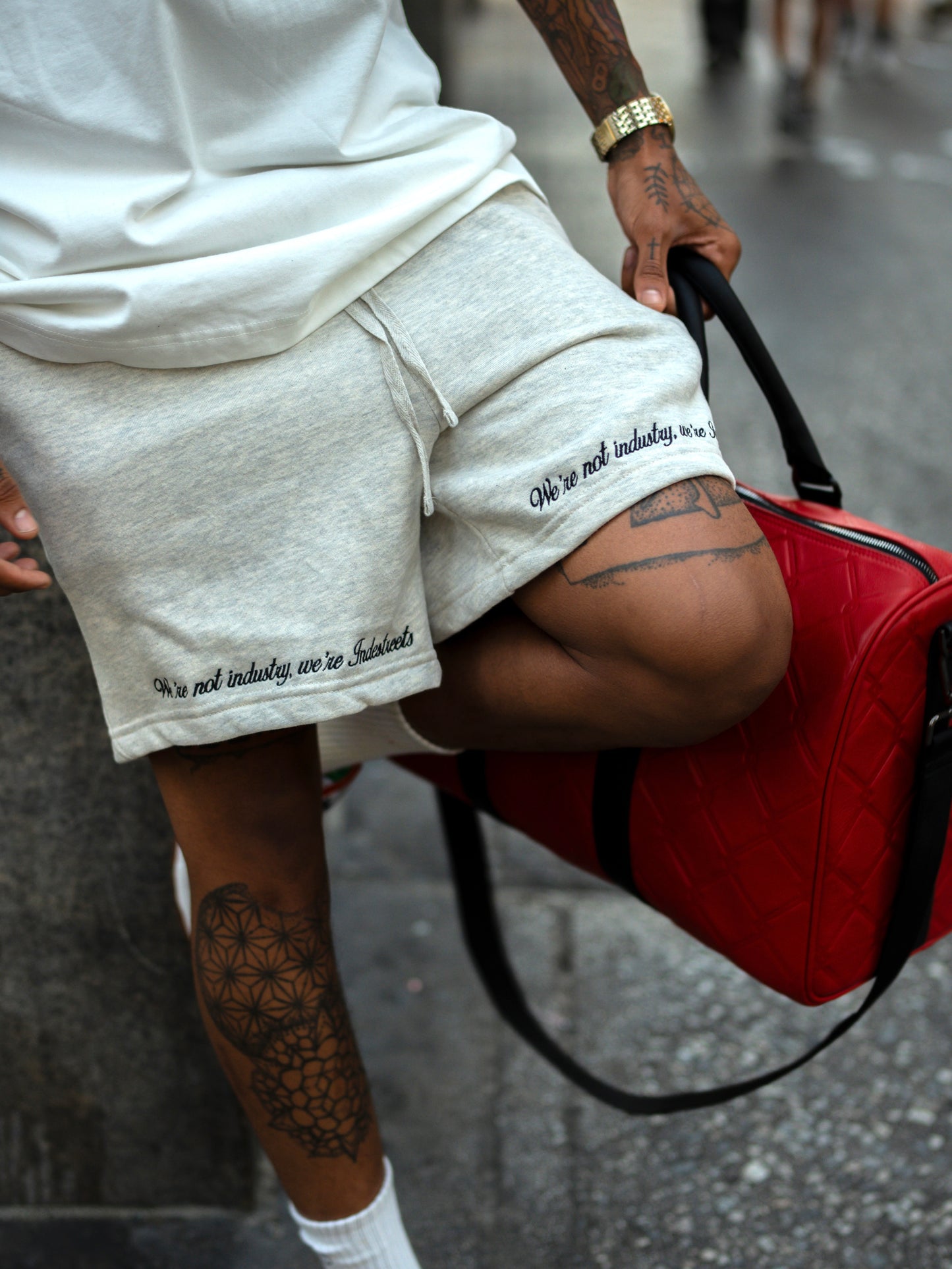 The Motto Grey Short