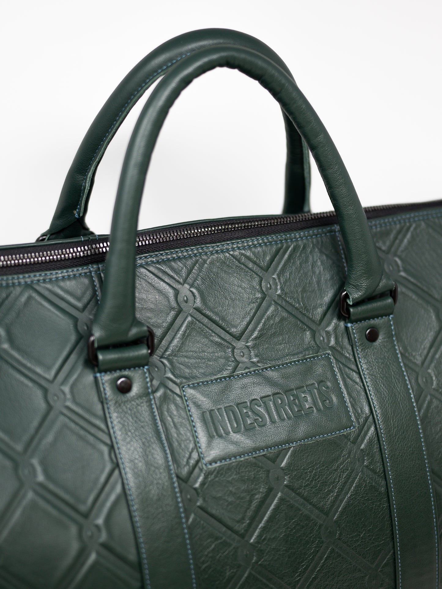Gate Keeper Fence 100% Leather Duffel
